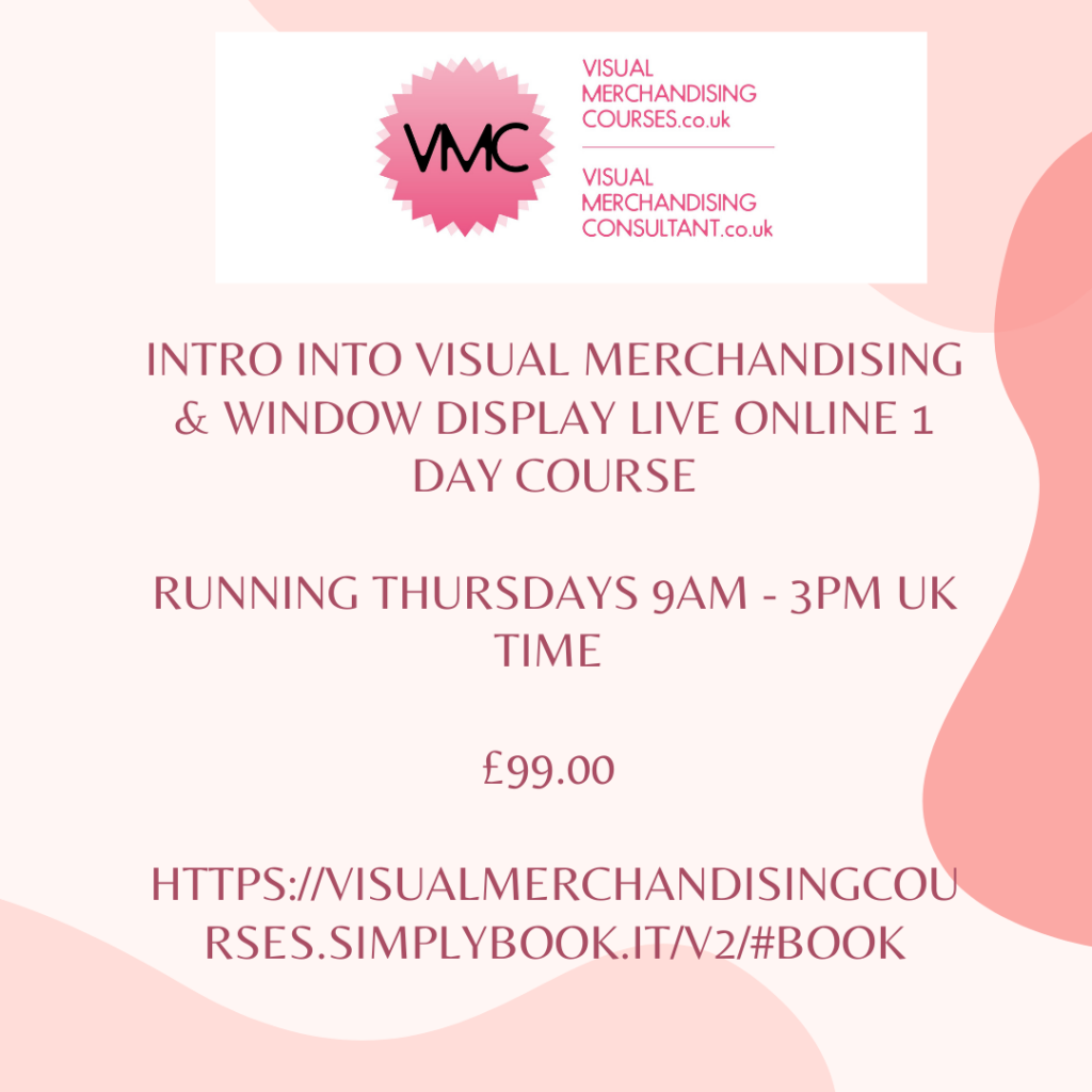 New Online Visual Merchandising & Window Dressing Course Launch