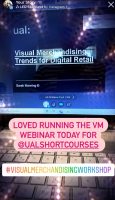 UAL Visual Merchandising Trends for Digital Retail Webinar