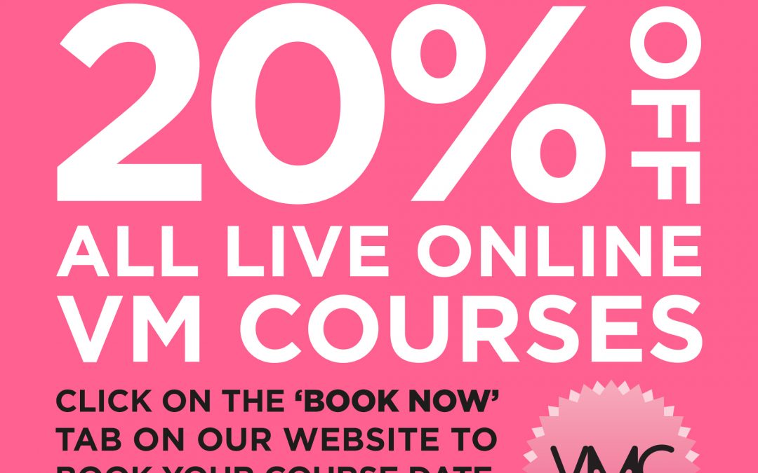 Pink Friday 20% off Online Visual Merchandising Courses